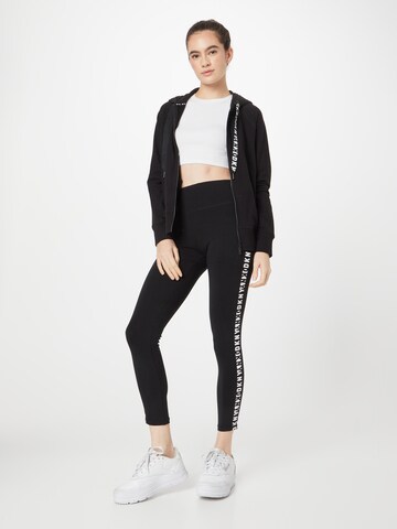 DKNY Performance Skinny Sporthose in Schwarz