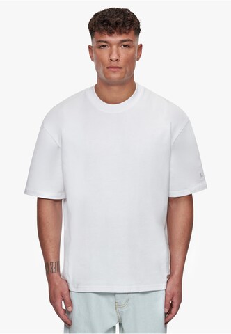 T-Shirt 'Blank' Dropsize en blanc : devant