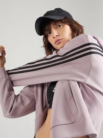 Veste de survêtement ADIDAS SPORTSWEAR en violet