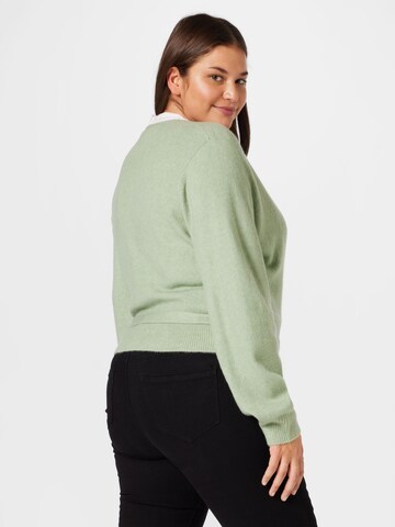 ABOUT YOU Curvy - Cárdigan 'Irem' en verde