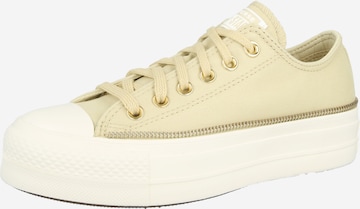 CONVERSE Matalavartiset tennarit 'CTAS' värissä vihreä: etupuoli