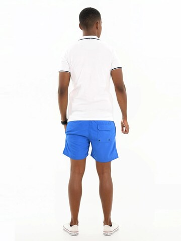 U.S. POLO ASSN. Badeshorts in Blau