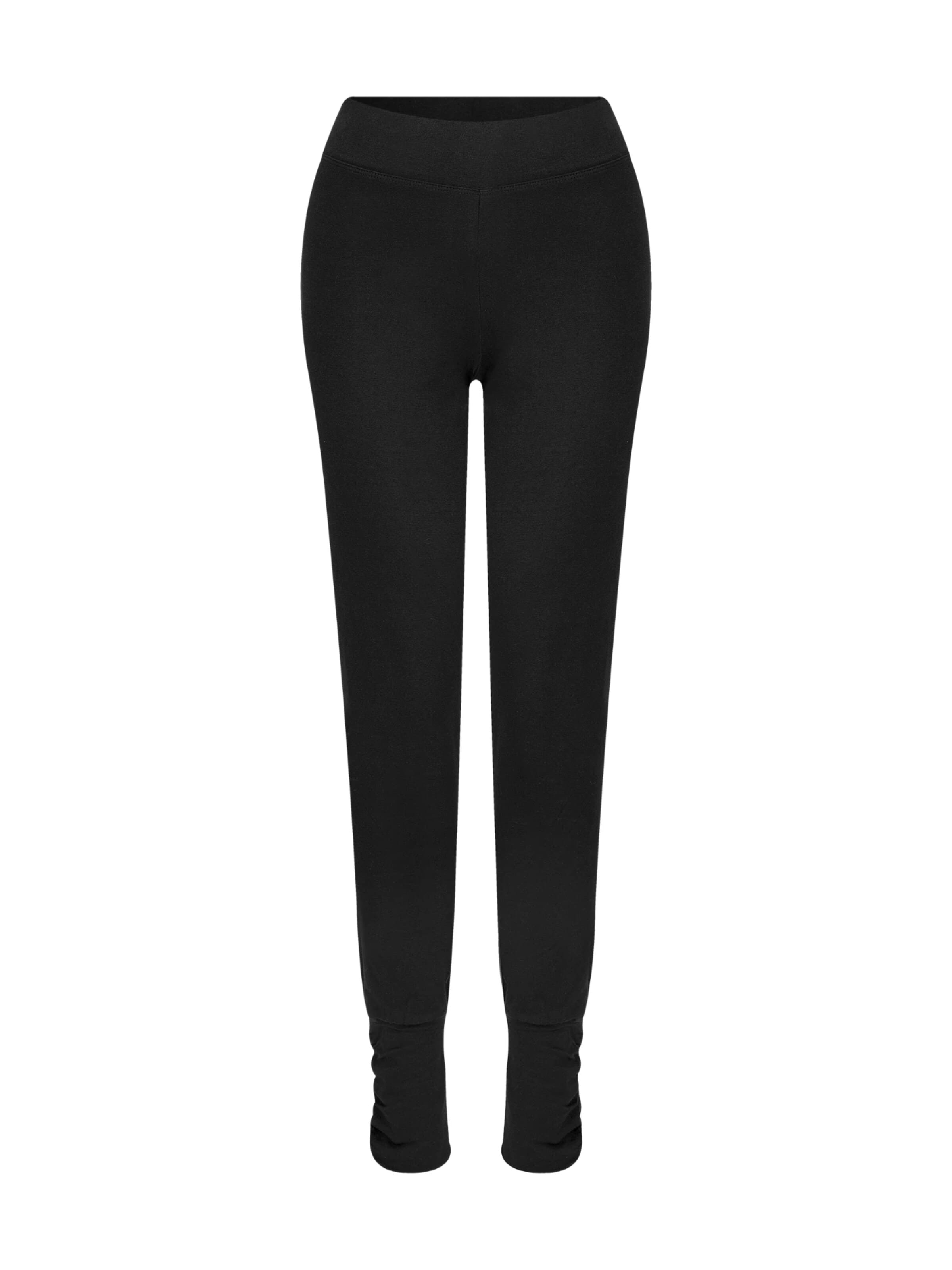 Albero Natur Pants 'Damen Bio-Baumwoll Yogahose' in Black: front