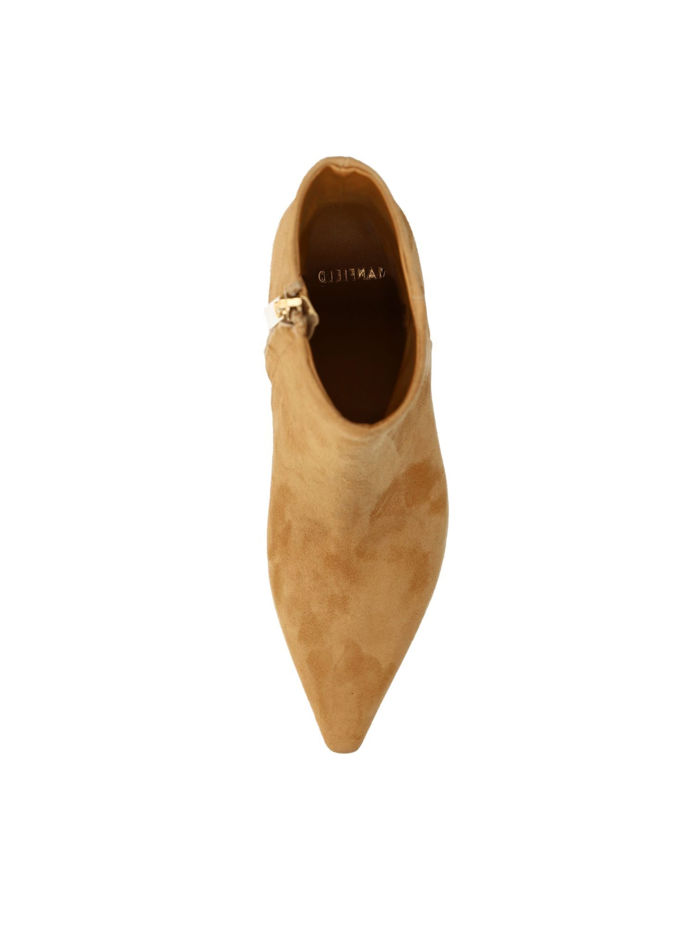 MANFIELD Stiefelette in Braun