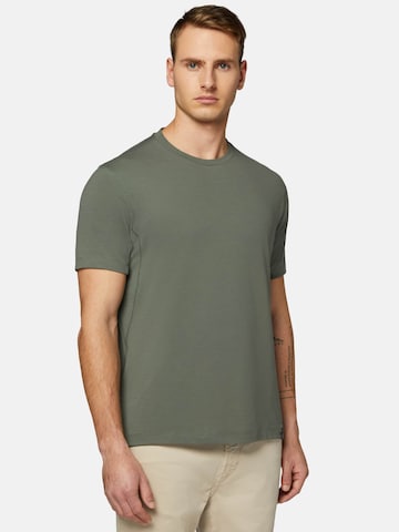 T-Shirt fonctionnel Boggi Milano en vert : devant