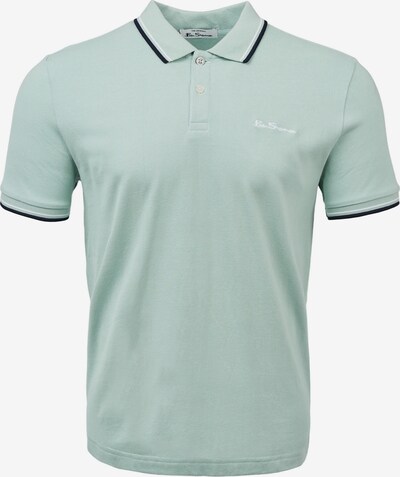 Ben Sherman Shirt in dunkelblau / grün / white denim, Produktansicht