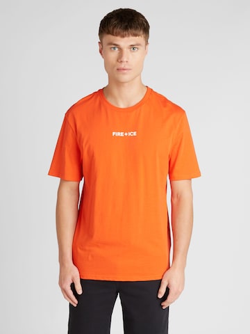Bogner Fire + Ice T-shirt 'MICK3' i orange: framsida