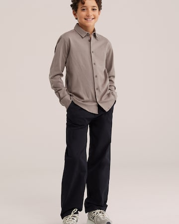 Coupe regular Chemise WE Fashion en marron