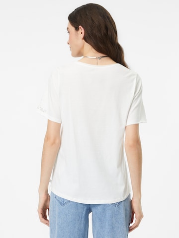 OUI Koszulka 'T-Shirt' w kolorze biały