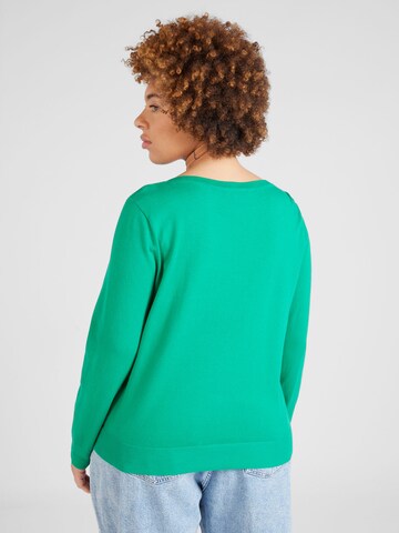 Pullover di Tommy Hilfiger Curve in verde