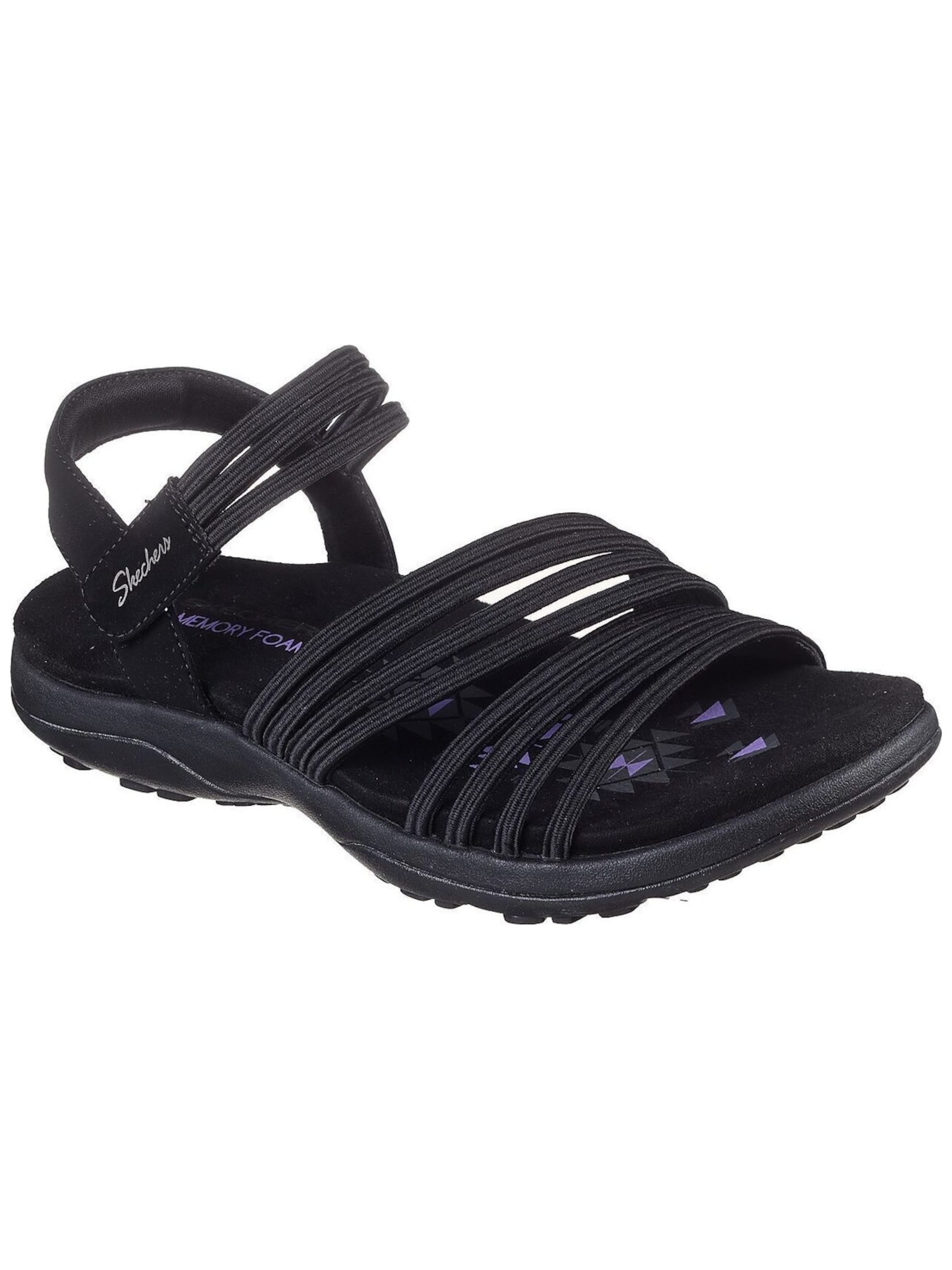 SKECHERS Sandal in Black: front
