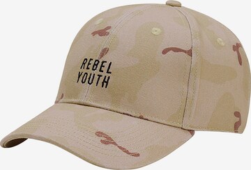 Cappello da baseball 'Rebel Youth' di Cayler & Sons in beige: frontale
