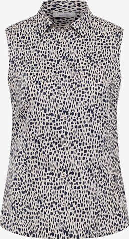 ETERNA Blouse in Blauw: voorkant