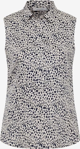 ETERNA Blouse in Blauw: voorkant