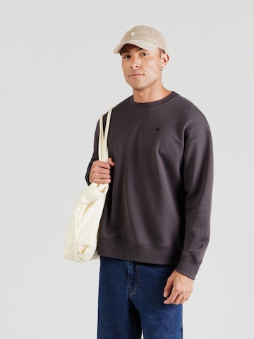 G-STAR Sweatshirt in Grau: Vorderseite
