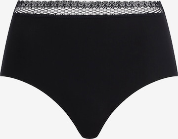 Chantelle Slip 'Cozy Chic' in Black: front