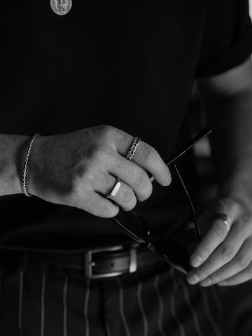 REYTEL Armband 'SOFORT' in Zilver