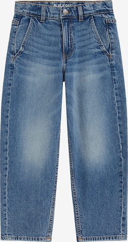 WE Fashion Baggy Jeans in Blue: front