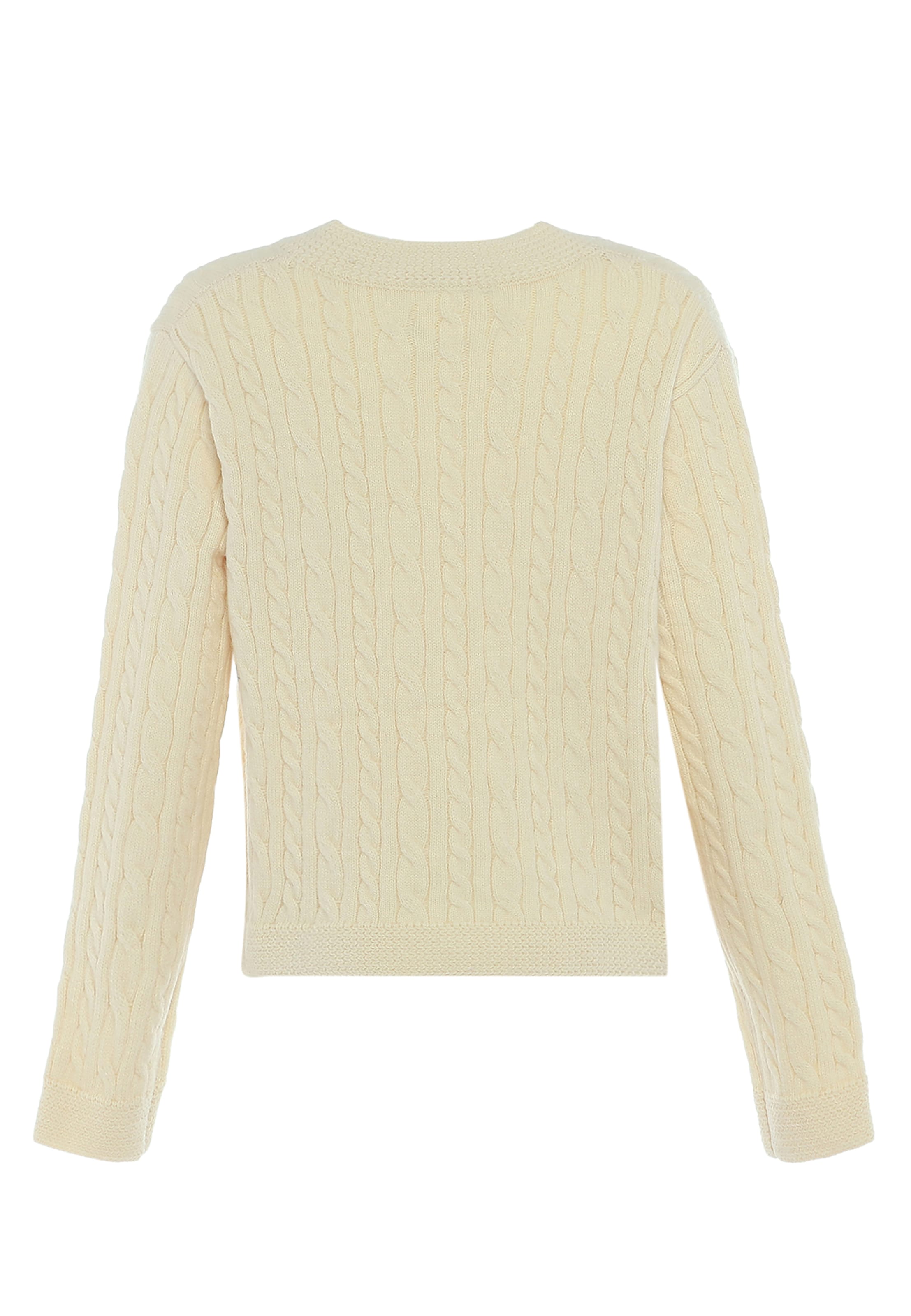 caspio Strickjacke in Weiß