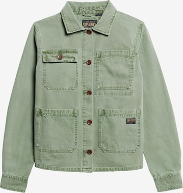 Veste mi-saison 'Chore' Superdry en vert : devant