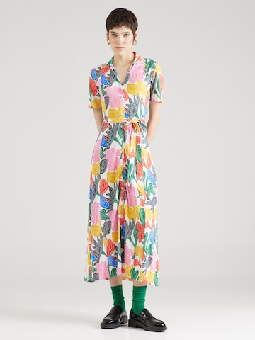 Robe-chemise Compania Fantastica en mélange de couleurs : devant