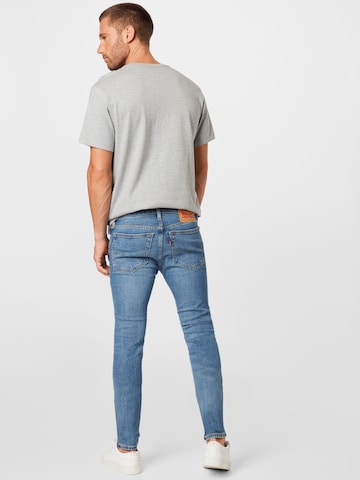 LEVI'S ® Skinny Jeans '519 Ext Skinny Hi Ballb' in Blauw