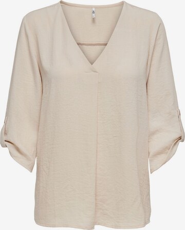 JDY Bluse 'Divya' in Beige: predná strana