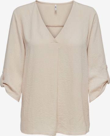 Camicia da donna 'Divya' di JDY in beige: frontale