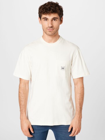 Lee T-Shirt in Beige: predná strana