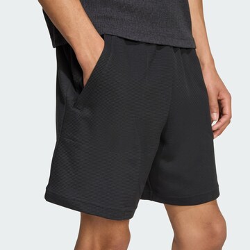 ADIDAS ORIGINALS Обычный Штаны 'Essentials Trefoil' в Черный
