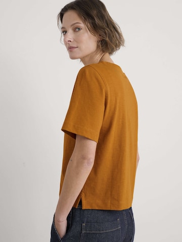 Seasalt Cornwall T-Shirt 'Copseland' in Gelb