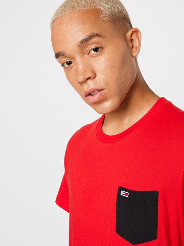 T-Shirt Tommy Jeans en rouge