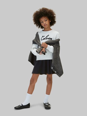 Calvin Klein Jeans Pullover in Grau