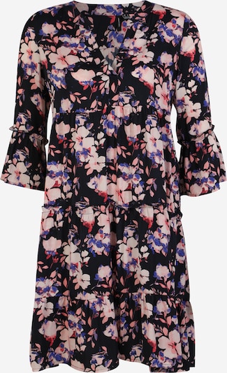 Vero Moda Tall Kjole 'INES' i blå / natblå / lyserød, Produktvisning