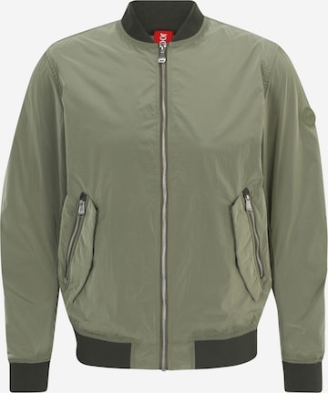 JOOP! Jeans Between-Season Jacket 'Tesky' in Green: front