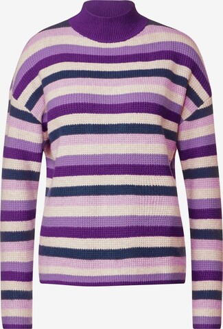 STREET ONE Sweater in Purple: front