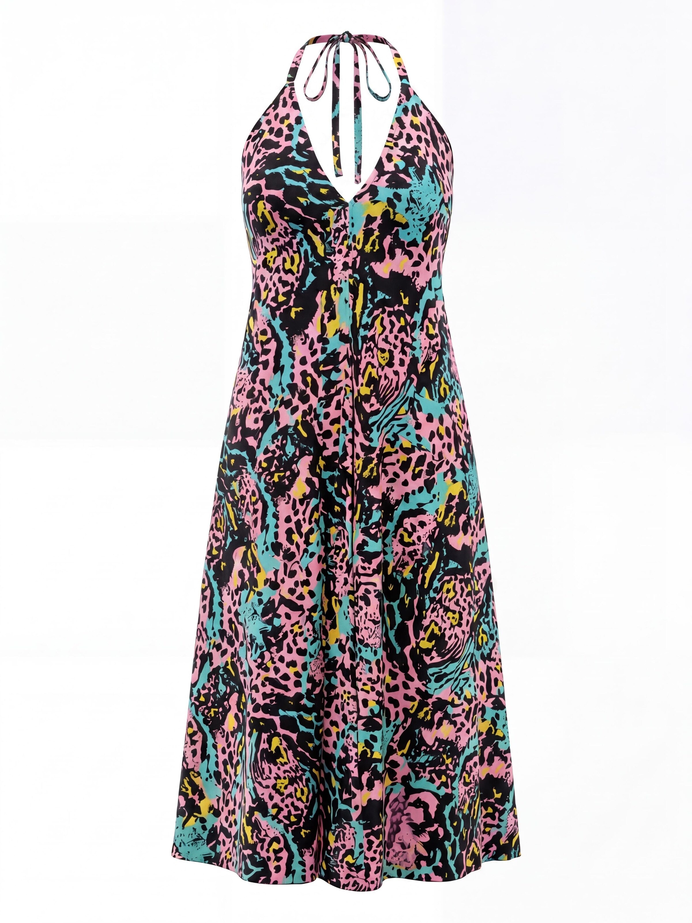 Shop Karey Summer dress 'Jungle Bloom' in Pink: front