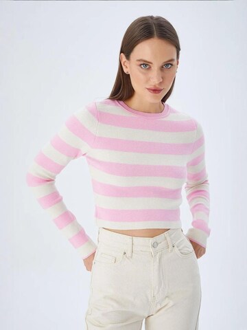 Pull-over 'Pullover' MixRay en rose : devant