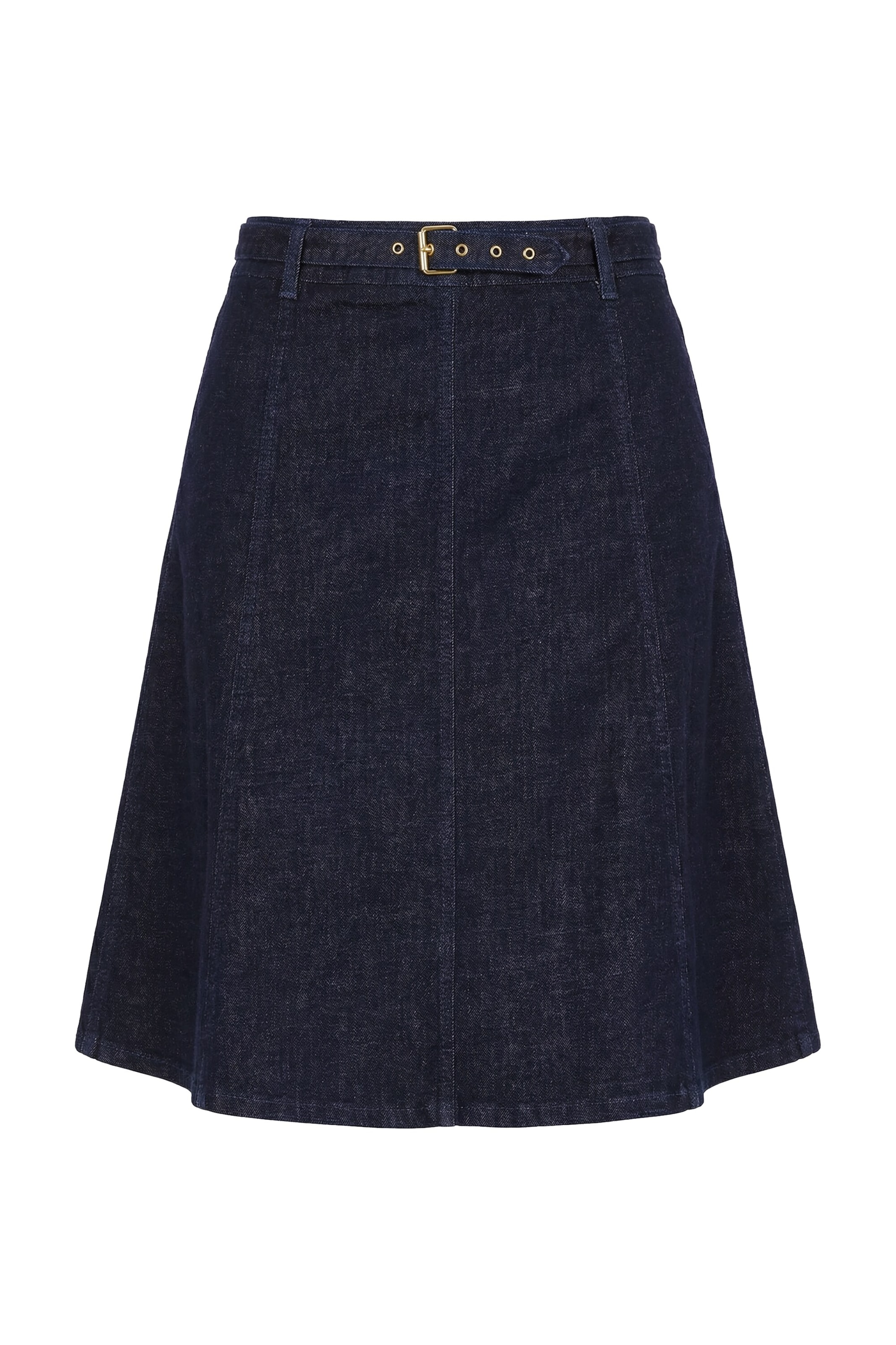 MIAMODA Rock in Schwarz: Vorderseite