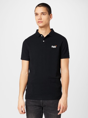 Superdry Shirt in Zwart: voorkant