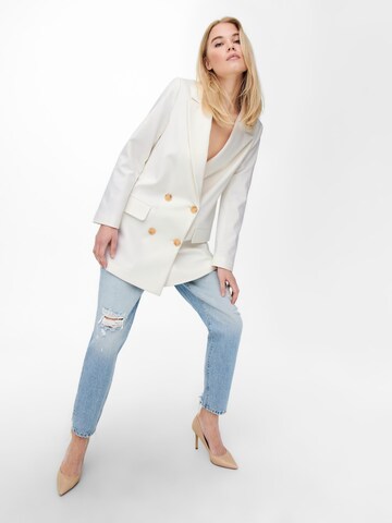 Blazer 'Charlotte' ONLY en blanc