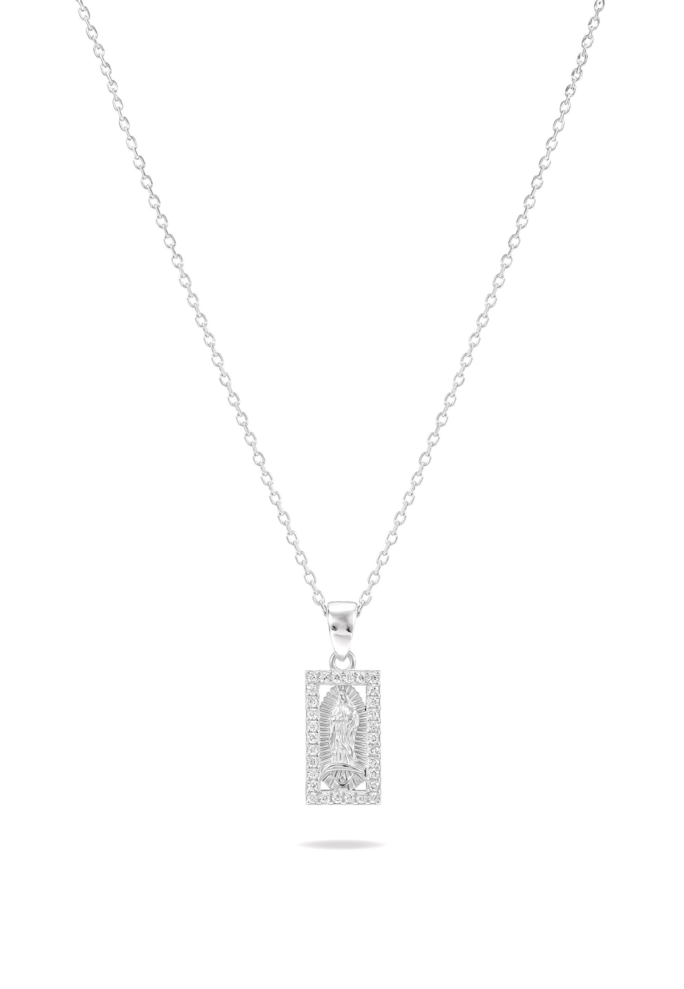 Commen Lines Necklace 'GUADALUPE' in Silver
