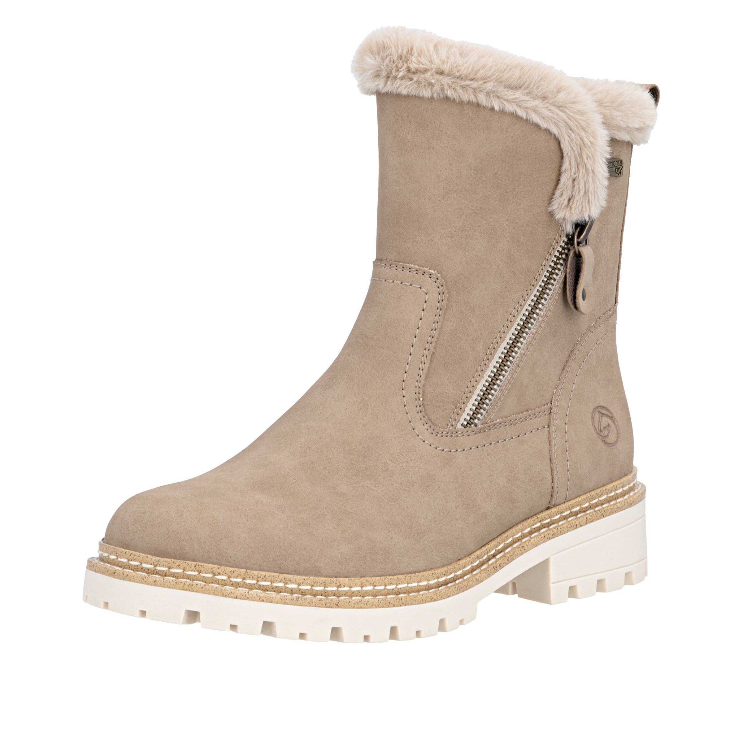 REMONTE Snowboots in Beige: Vorderseite