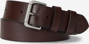 Ceinture Polo Ralph Lauren en marron : devant