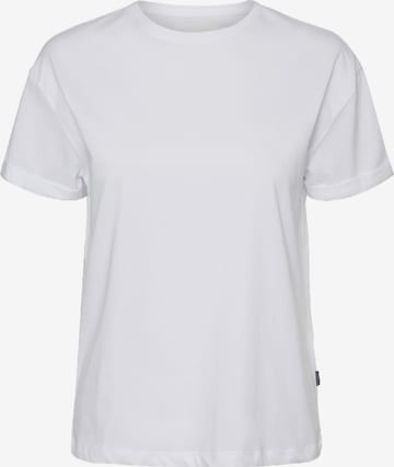 Noisy may T-shirt 'Brandy' i vit: framsida