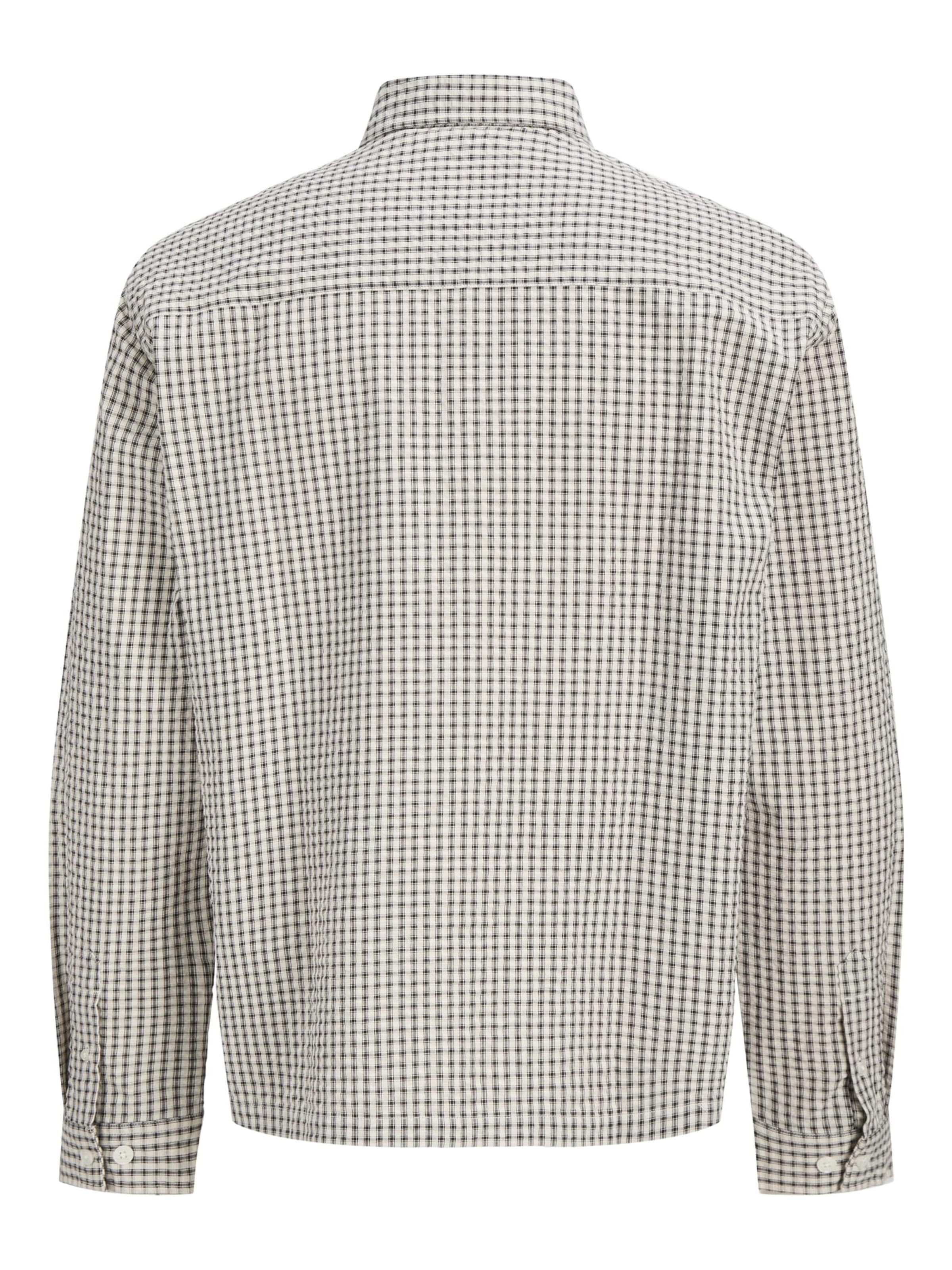 JACK & JONES - Ajuste confortable Camisa 'JORMenton' en blanco