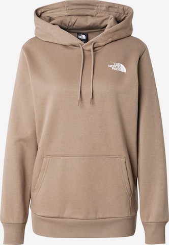 THE NORTH FACE Sweatshirt 'SIMPLE DOME' in Brown: front