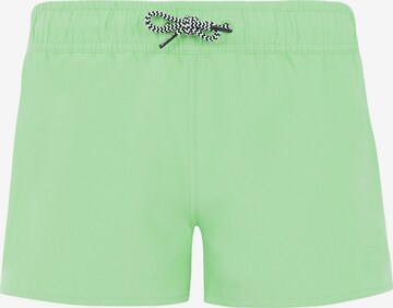 Maillot de bain de sport 'PRTEvi JR' PROTEST en vert : devant