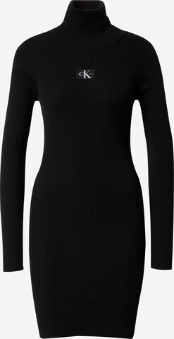 Pull-over Calvin Klein Jeans en noir : devant