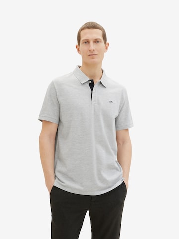 TOM TAILOR Poloshirt in Grau